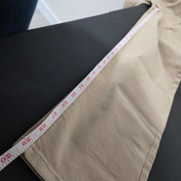 Cat Womens Beige Denim Cotton Work Pants Size 8 - Picture 14 of 14